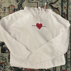 We’re Not Really Strangers hoodie